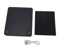 Smandy Rechargeable Coffee Scale, 0.1g High Accurate Backlit Display Multi Unit Conversion Mini Kitchen Scale with Timer Silicone Mat for Espresso