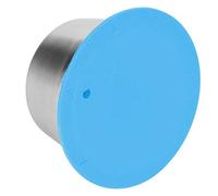 Smandy Reusable Coffee Capsule, Stainless Steel Refillable Filter Cup with Pressed Powder Cover for Home Makers, Easy to and Ideal for Coffee Lovers (Blue)