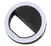 Smandy Selfie Ring Light, 360 Degrees Lighting Mini Ring Light with 0.4in Thick Clamp, for Live Streaming Photography Online Course