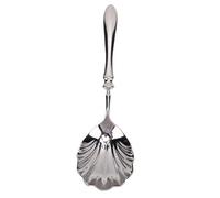Smandy Shell Shape Vintage Spoon, Stainless Steel Serving Spoon with Ergonomic Handle for Dessert Cake Ice Cream