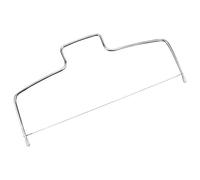 Smandy Stainless Steel Cake Leveler 8 Gear Adjustable Cake Layer Cutter Slicer Divider with Detachable Wire for Baking Tool Making (One Wire)