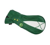 Smandy Sunscreen Driver Headcover, PU Leather, Protective Thick Lining, Unique Green Jacket Design, Waterproof Cover for Club Heads (No.1)