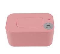 Smandy USB Wipes Warmer Dispenser Portable Baby Wipes Heater with Adjustable Temperature Control for Baby Kids Adults Travel Home (Pink)