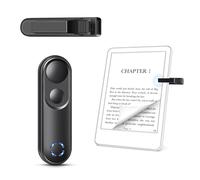 Smanu RF Remote Control Page Turner for Kindle Paperwhite Oasis Scribe eReader, Page Turner Clicker for iPad iPhone Tablets Reading Novels Taking, Phone Camera Video Record Triggers
