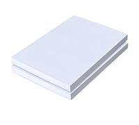 Smanzu 50 Pack 5x7 White Cardstock Paper Blank Thick Heavyweight 92lb Card Stock for Making Invitations cards, Postcards