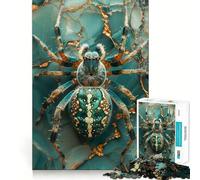 Smaragd Spider 1000 Piece Jigsaw Puzzle for Teenagers Mind Game Toy Stress Release Neat Cut Artistic Gift 50x75cm