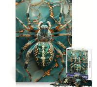 Smaragd Spider 1000 Piece Jigsaw Puzzle for Teenagers Mind Game Toy Stress Release Neat Cut Artistic Gift 50x75cm