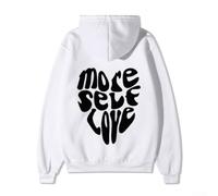 Smarbettiy Polyester Letter Print Sweatshirt Female Spring Autumn Wear | Letter print design, full front zipper, regular fit , moderate elasticity, polyester fabric