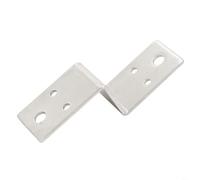 Smarbettiy Stainless Steel Z-Shaped Corner Connector, Heavy-Duty Angle Bracket for Cabinets, 2.5mm Thickened Rustproof Metal Bracing Fastener(40mm)