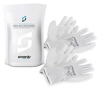 smardy 2 Pairs antistatic ESD gloves | touchscreen functionality size 9 (L) for comfortable work and repairs to sensitive devices or eletronics