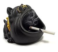 Smarex Cigar Ashtray, Ceramic Modern Neutral, Bully Dog Ash Tray for Home Office Decoration
