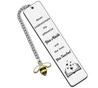 SMARGO Leaving Gifts for Colleagues Coworker Teacher Thank You Teacher Gifts Thank You Bookmark Gifts for Women Men