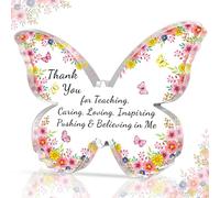 SMARGO Teacher Appreciation Gifts for Women Thank You Teacher Gifts End of Year First Day of School Retirement Birthday Thanksgiving Christmas Acrylic Gifts for Teacher