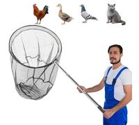 Smarkey Chicken Catching Fishing Net with Long Handle, Animal Catcher Trap