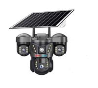 smars 12 MP Full HD Tripple Lens 4G Solar Powered CCTV Camera | K7 Manual Side Rotation| Auto Tracking | Human Detection | Color Night Vision | Two-Way Audio