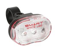 SMART 1 x Superbright White SMD LED 15 Lumens Battery Front Bike/Bicycle Light