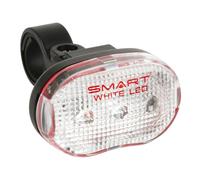 SMART 1 x Superbright White SMD LED 15 Lumens Battery Front Bike/Bicycle Light