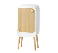 Smart 20L Automatic Trash Can with Foot Pedal & Side Opening - Stylish Lint Waste Bin for Home, Office, Patio, Bathroom, Dorm, Laundry Room