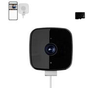 Smart 2k window security camera, window cameras for home security, security camera night vision through window, window camera for looking outside (with 64G Card)