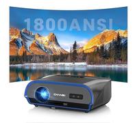 Smart 4K Projector 1800ANSI Daytime Viewing,High Brightness Movie Projector with WIFI6 Bluetooth NFC HDR 300" Display for Home Theater Outdoor Bedroom,Wireless Streaming with Netflix Disney+ YouTube