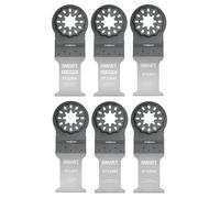 SMART 6 Piece Starlock Fitment Multi Tool Blade Set, 6 x Multitool Blades, ST6MAK