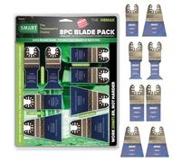 SMART 8 Piece Multi Tool Blade Set, 8 x Multitool Blades, H8MAK