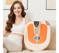 Smart Adjustment Pelvic Floor Strengthener Chair with Touch-Control 5 Speeds - Dual-Action Kegel Device for Bladder Leaks Prevention & Postpartum Rehabilitation (Yellow)