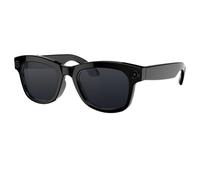 Smart AI Camera Glasses - 5MP Ultra-Wide Angle Hands-Free Video Recording Glasses, Bluetooth Audio with Music & Calls, Polarised UV & Blue Light Blocking Black Lenses, AI Voice Assistant Translation