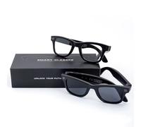 Smart AI Camera Glasses with 8MP 4K Camera, Photochromic & Sunglasses Lenses, Bluetooth Audio, AI Visual Assistant, Open-Ear Wireless Smart Eyewear for Travel, Cycling & Everyday Use