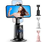 Smart AI Facial Recognition Phone Tripod, Auto Face Tracking Tripods & 360° Rotating Selfie Stick, Rechargeable Smart AI Motion Sensor Gimbals Stabilizer Holder For Video Recording