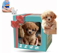 Smart AI Robot Dog,Robot Dog That Acts Like A Real Dogs,Interactive Dogs Toy with Walking,Barking,Tail Wagging,Electronic Pet Gift for Adults & Kids (Style-D)