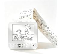 Smart AI Voice Sticker Printer Box, Inkless Thermal Sticker Maker with Display,2026 Inkless Portable Stickers Printer Machine for Home Office DIY Projects, DIY Label Maker for Scrapbooking, Crafts