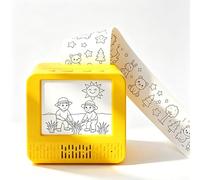 Smart AI Voice Sticker Printer Box, Inkless Thermal Sticker Maker with Display,2026 Inkless Portable Stickers Printer Machine for Home Office DIY Projects, DIY Label Maker for Scrapbooking, Crafts