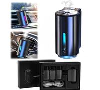 Smart Air Freshener Diffuser - Intelligent Aroma Diffuser with 3 Supportive Modes and 3pcs Lemon Essential Oil