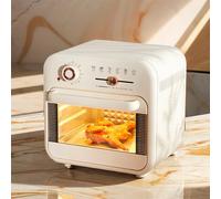 Smart Air Fryer Oven Combination, 18l Large Capacity Air Fryer, Multi-function Convection Oven, Healthy Low-fat Cooking, Double-layer Grill Design