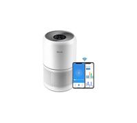 Smart Air Purifier for Home Bedroom H13 HEPA Air Filter with Real Time Air Quality Sensor Removes 9997 Pollen Allergies Dust Odours Alexa Enabled Air