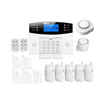 Smart Alarm Wireless GSM Home Security Burglar System Free Message Push Tuya APP 11 Language,DIY Kit/Set(Set08)