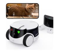 Smart Animal Robot Enabot EA0405 ROLA Petpal White And Black