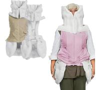 Smart Anti-Fall Clothing for the Elderly Reusable Airbag Jacket Elderly, 0.01s Rapid Trigger & APP Exercise Tracking,Full Body Protection,for Elderly Outdoor Daily Activities Safety FemalePink-XXXL