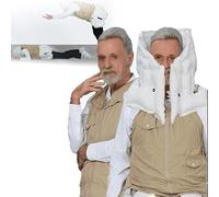 Smart Anti-Fall Clothing for The Elderly, Smart Airbag Vest, Anti-Fall Airbag Vest, for The Elderly Airbag Triggering in 0.01 Seconds,Khaki-XL