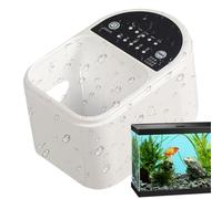 Smart Aquarium Feeder - 4.53x3.15x2.76In Automatic Fish Feeding Device, Timer Controlled Auto Dispenser, Energy Efficient Battery Powered | Home Tank Pet Care For Fish Catfish Turtle Pond