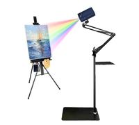 Smart Art Projector for Tracing Drawing Painting, Smart Sketch Projector, Desktop Wall Canvas Projection with Remote Control & Stand, Drawing Tool with Adjustable Size & Angle blue 1.95m