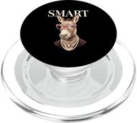 Smart Ass Funny Donkey Pearl Glasses Women Sarcastic PopSockets PopGrip for MagSafe