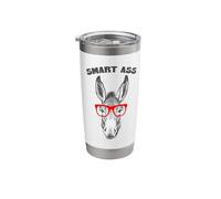Smart Ass Funny Joke Fun Stainless Steel Insulated Tumbler