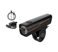 Smart Auto-Sensing Bike Front Light 5-Mode Portable Headlight with Type-C Charging for Safe Nighttime Cycling Adventures Digital Display Cycling Light