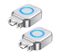 Smart Auto Stop Charging Adapter, 140W Fast Charging Power Splitter Adapter, Fully Charged Separator, Overcharge Protection, Auto Disconnect Charging Cable Protector for Phone Tablet Laptop (2PCS)