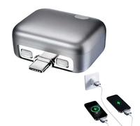 Smart Auto Stop Charging Adapter, AI Fully Charged Separator, Auto Disconnect Charging Cable Protector, 140w Fast Charging Power Splitter Adapter, Overcharge Protection Adapter for Phone Tablet