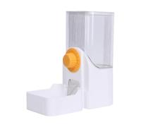 Smart Automated Station, Flowing Water Fountain, Spill Proof Bottle with Secure Lock, Hanging Caged Cat Nutrition Device, Dispenser with Functional Styling, Small Animals Feed for Home 21x10x22.5cm