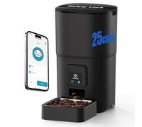 Smart Automatic Cat Feeders, WiFi Pet Feeder with App Control for Remote Feeding, Detachable for Easy Cleaning, Automatic Dispenser