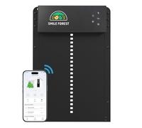 Smart Automatic Chicken Coop Door Solar Powered, WiFi & Bluetooth Chicken Door with App Control, 8000mAh Battery, Sunrise Sunset Timer, Anti-Pinch Protection, Predator Proof Aluminum Coop Door
